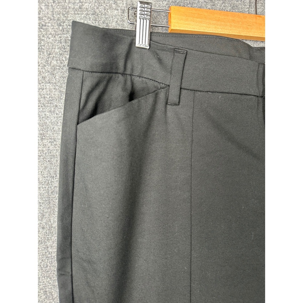 Old Navy High Rise Pixie Split Hem Black Pants Wo… - image 6